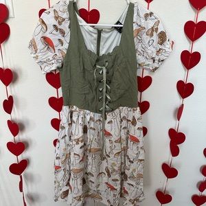 Her Universe Disney Tinkerbell Cottage Core Dress